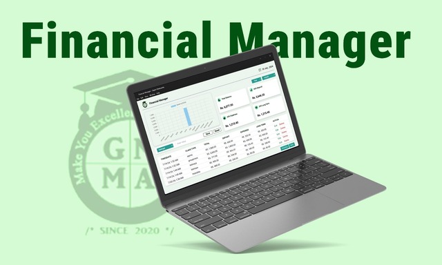 Financial Manager application screenshot